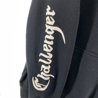【中古品】【メンズ】 CHALLENGER チャレンジャー IND4000C PULLOVER PARKA FISHING CLUB パーカー 長袖 トップス 古着 142-260906-mh-04-fuzh サイズ：XL カラー：ブラック 万代Net店