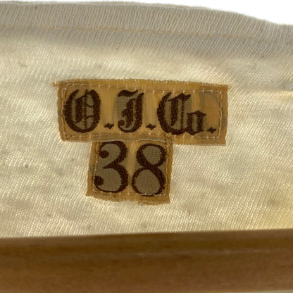 【中古品】【メンズ】 OLD JOE オールドジョー 半袖Tシャツ バックプリント(羽広げた鳥) 145-260928-ny-09-fuzh サイズ：38 カラー：アイボリー 万代Net店