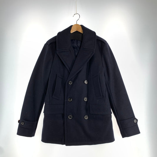 【中古品】【メンズ】 POLO RALPH LAUREN ポロ・ラルフローレン Pコート ピーコート コート アウター ジャケット 古着 147-260906-mh-01-fuzh サイズ：S/P カラー：ネイビー 万代Net店