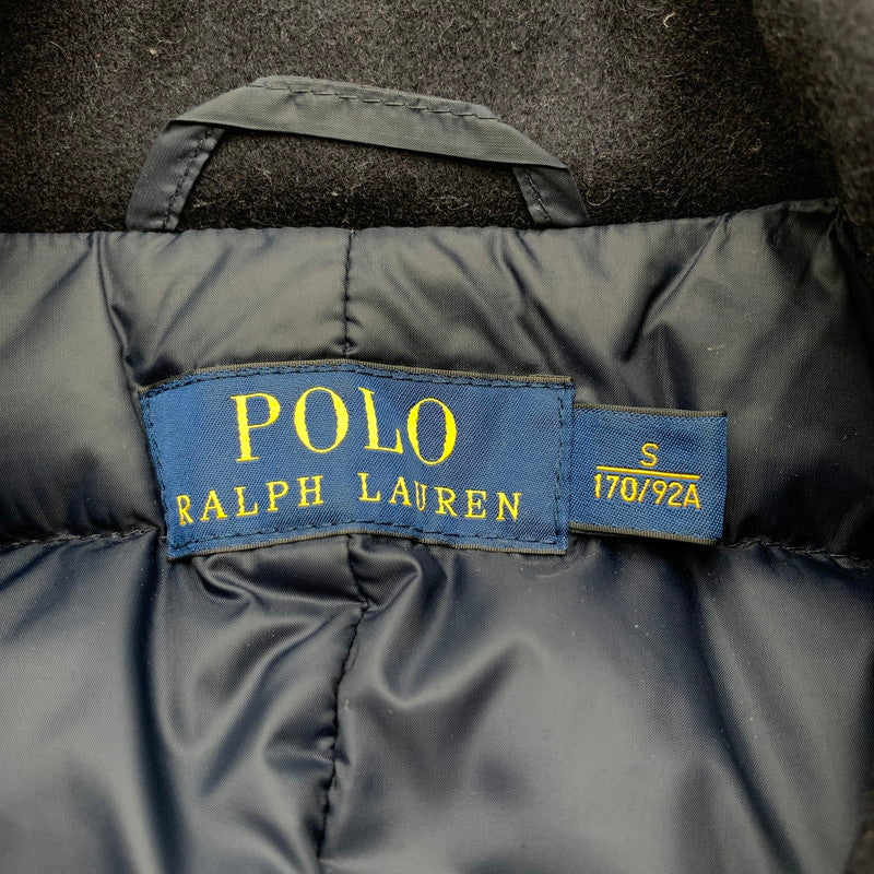 【中古品】【メンズ】 POLO RALPH LAUREN ポロ・ラルフローレン Pコート ピーコート コート アウター ジャケット 古着 147-260906-mh-01-fuzh サイズ：S/P カラー：ネイビー 万代Net店