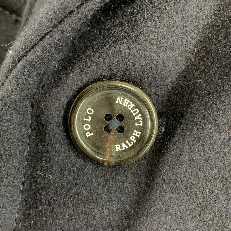 【中古品】【メンズ】 POLO RALPH LAUREN ポロ・ラルフローレン Pコート ピーコート コート アウター ジャケット 古着 147-260906-mh-01-fuzh サイズ：S/P カラー：ネイビー 万代Net店