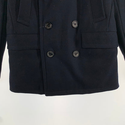 【中古品】【メンズ】 POLO RALPH LAUREN ポロ・ラルフローレン Pコート ピーコート コート アウター ジャケット 古着 147-260906-mh-01-fuzh サイズ：S/P カラー：ネイビー 万代Net店