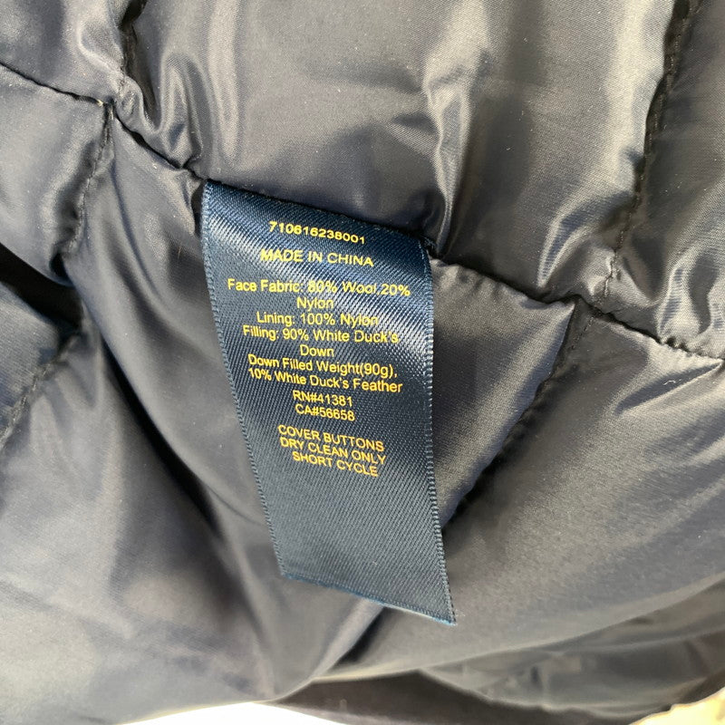 【中古品】【メンズ】 POLO RALPH LAUREN ポロ・ラルフローレン Pコート ピーコート コート アウター ジャケット 古着 147-260906-mh-01-fuzh サイズ：S/P カラー：ネイビー 万代Net店