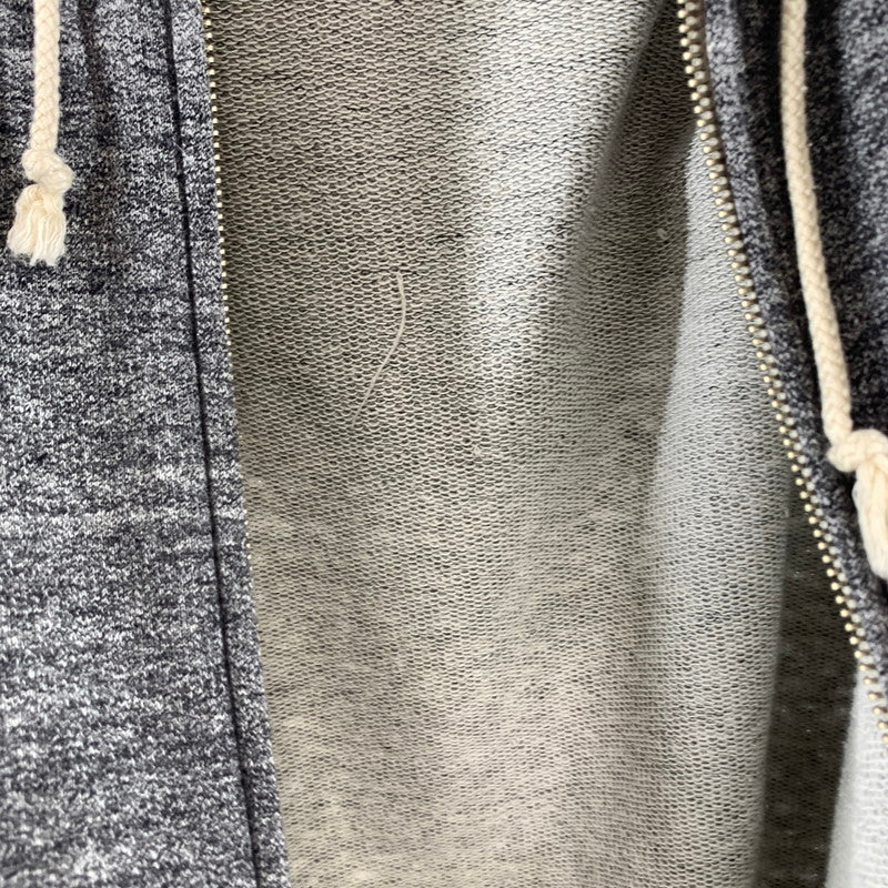 【中古品】【メンズ】 WACKO MARIA ワコマリア ジップパーカー フーディー 杢GRAY/SIZE:L/バックプリント(マリア) ※ほつれ・色落ち・使用感有 140-260916-io-08-fuzh カラー：杢グレー 万代Net店