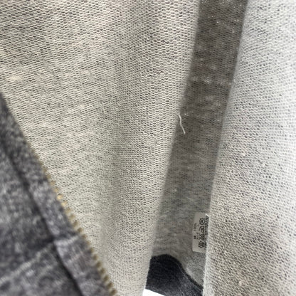 【中古品】【メンズ】 WACKO MARIA ワコマリア ジップパーカー フーディー 杢GRAY/SIZE:L/バックプリント(マリア) ※ほつれ・色落ち・使用感有 140-260916-io-08-fuzh カラー：杢グレー 万代Net店