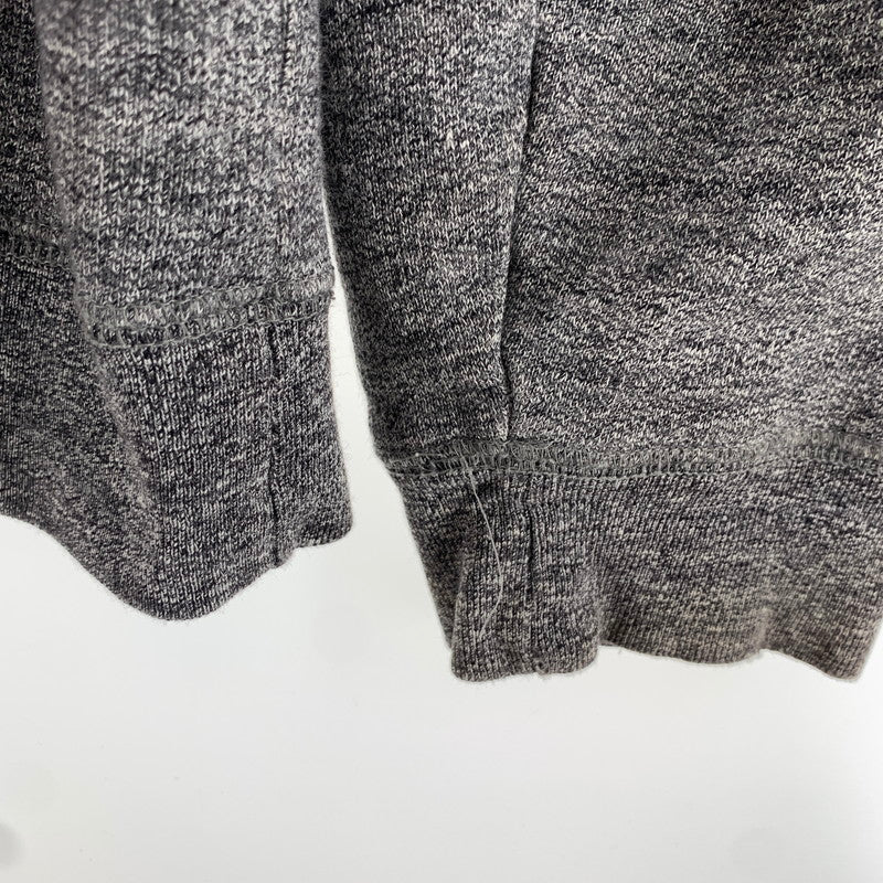 【中古品】【メンズ】 WACKO MARIA ワコマリア ジップパーカー フーディー 杢GRAY/SIZE:L/バックプリント(マリア) ※ほつれ・色落ち・使用感有 140-260916-io-08-fuzh カラー：杢グレー 万代Net店