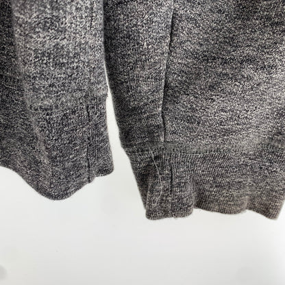 【中古品】【メンズ】 WACKO MARIA ワコマリア ジップパーカー フーディー 杢GRAY/SIZE:L/バックプリント(マリア) ※ほつれ・色落ち・使用感有 140-260916-io-08-fuzh カラー：杢グレー 万代Net店