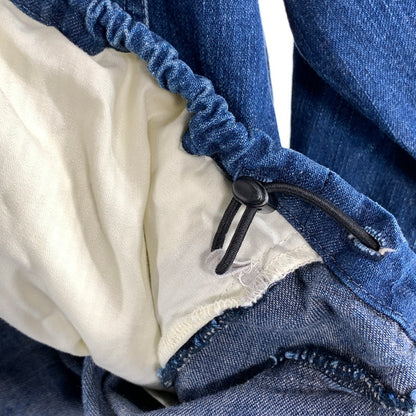 【中古品】【メンズ】 ALOUND アラウンド VENTILATION US ARMY M-35 DENIM PULLOVER デニム プルオーバー 長袖 トップス 古着 142-260906-mh-05-fuzh サイズ：L カラー：インディゴ 万代Net店