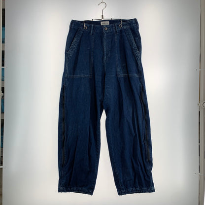 【中古品】【メンズ】 ALOUND アラウンド VENTILATION DENIM WORK PANTS デニム ワークパンツ ジーンズ ボトムス パンツ 古着 153-260906-mh-07-fuzh サイズ：不明 カラー：インディゴ 万代Net店