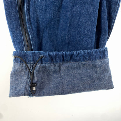 【中古品】【メンズ】 ALOUND アラウンド VENTILATION DENIM WORK PANTS デニム ワークパンツ ジーンズ ボトムス パンツ 古着 153-260906-mh-07-fuzh サイズ：不明 カラー：インディゴ 万代Net店