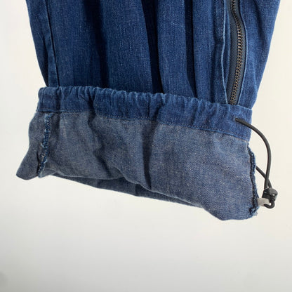 【中古品】【メンズ】 ALOUND アラウンド VENTILATION DENIM WORK PANTS デニム ワークパンツ ジーンズ ボトムス パンツ 古着 153-260906-mh-07-fuzh サイズ：不明 カラー：インディゴ 万代Net店