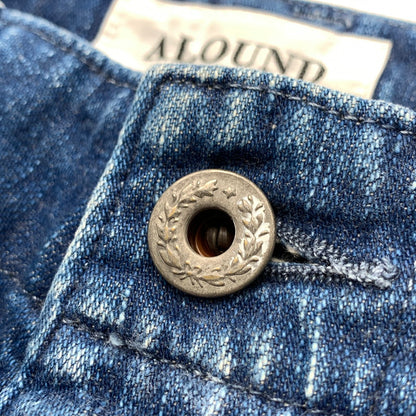 【中古品】【メンズ】 ALOUND アラウンド VENTILATION DENIM WORK PANTS デニム ワークパンツ ジーンズ ボトムス パンツ 古着 153-260906-mh-07-fuzh サイズ：不明 カラー：インディゴ 万代Net店