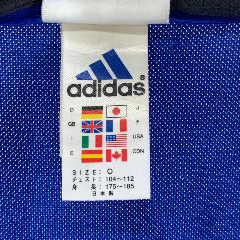 【中古品】【メンズ】 ADIDAS アディダス 90S TRACK JACKET トラックジャケット ジャージ ブルゾン 145-260923-gm-05-fuzh サイズ：O カラー：ブルー 万代Net店