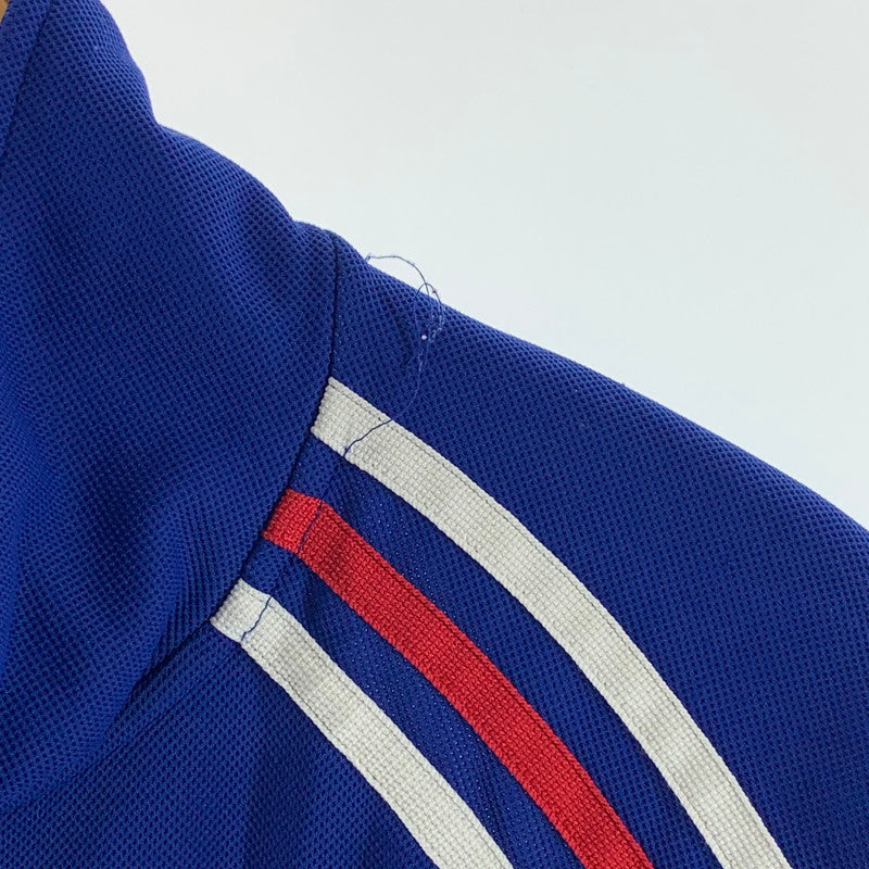 【中古品】【メンズ】 ADIDAS アディダス 90S TRACK JACKET トラックジャケット ジャージ ブルゾン 145-260923-gm-05-fuzh サイズ：O カラー：ブルー 万代Net店