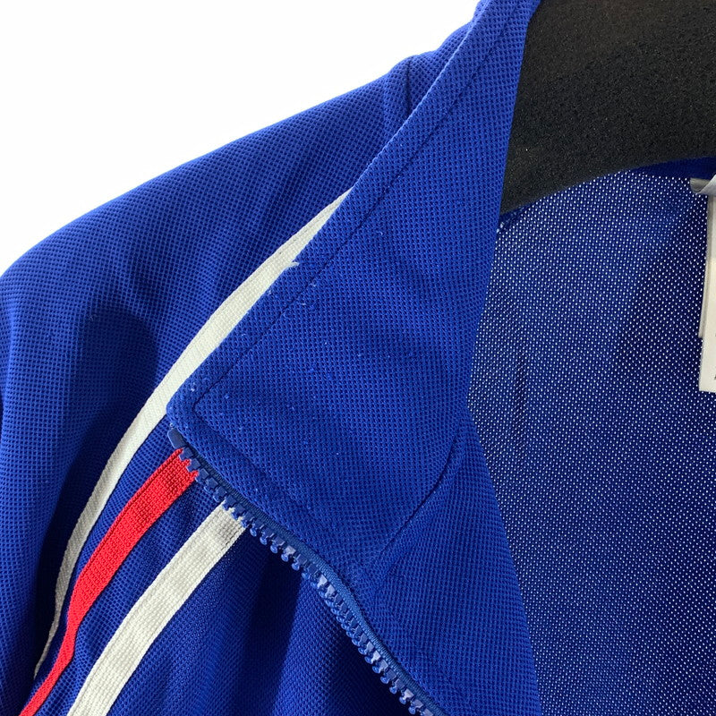 【中古品】【メンズ】 ADIDAS アディダス 90S TRACK JACKET トラックジャケット ジャージ ブルゾン 145-260923-gm-05-fuzh サイズ：O カラー：ブルー 万代Net店
