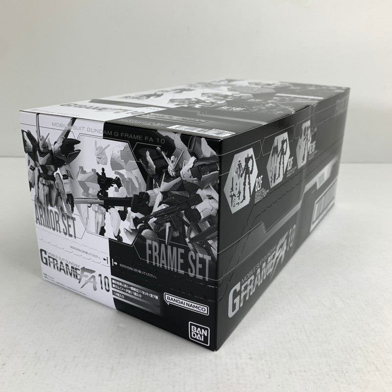 【中古美品】 BOX未開封 機動戦士ガンダム GフレームFA 10 ガンダム フィギュア 食玩 ※中のお菓子は食べられません 056-260919-io-04-fuz 万代Net店