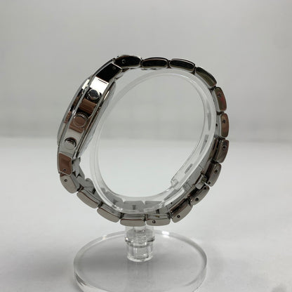 【中古品】【メンズ】 FENDI フェンディ オロロジ クロノグラフ 4500G ステンレススチール SS クォーツ 黒文字盤 腕時計 時計 182-260907-mh-01-fuz カラー：シルバー（文字盤ブラック） 万代Net店