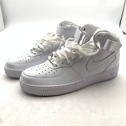 【中古品】【メンズ】 NIKE ナイキ CW2289-111 AIR FORCE１MID ’07 ”WHITE” WHITE/SIZE:31.0cm/本体のみ スニーカー 靴 ※カビ臭あり 160-260908-io-08-fuzh カラー：ホワイト 万代Net店