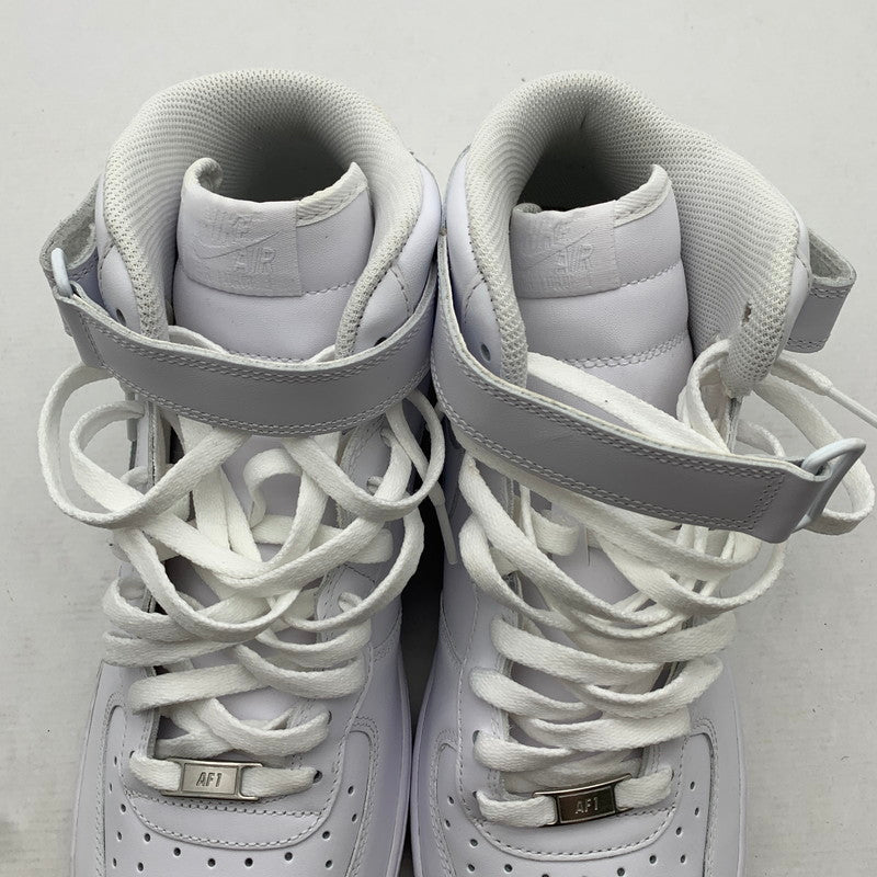 【中古品】【メンズ】 NIKE ナイキ CW2289-111 AIR FORCE１MID ’07 ”WHITE” WHITE/SIZE:31.0cm/本体のみ スニーカー 靴 ※カビ臭あり 160-260908-io-08-fuzh カラー：ホワイト 万代Net店
