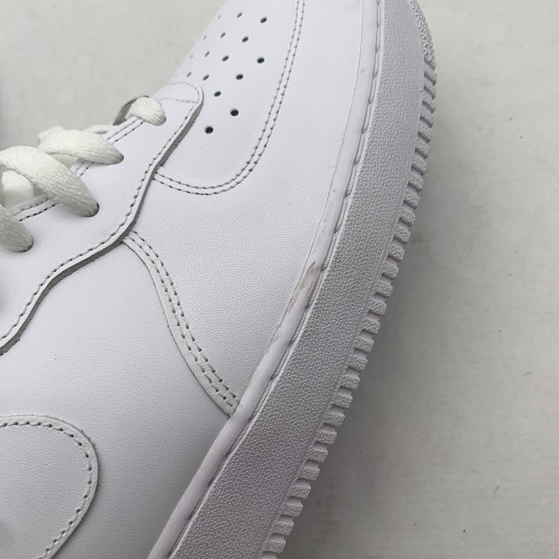 【中古品】【メンズ】 NIKE ナイキ CW2289-111 AIR FORCE１MID ’07 ”WHITE” WHITE/SIZE:31.0cm/本体のみ スニーカー 靴 ※カビ臭あり 160-260908-io-08-fuzh カラー：ホワイト 万代Net店