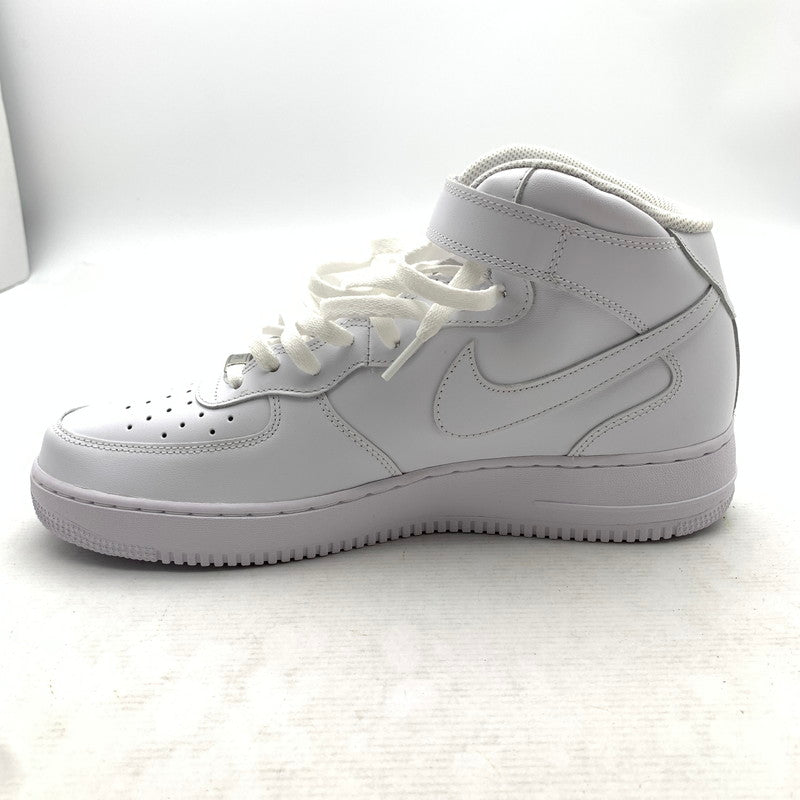 【中古品】【メンズ】 NIKE ナイキ CW2289-111 AIR FORCE１MID ’07 ”WHITE” WHITE/SIZE:31.0cm/本体のみ スニーカー 靴 ※カビ臭あり 160-260908-io-08-fuzh カラー：ホワイト 万代Net店