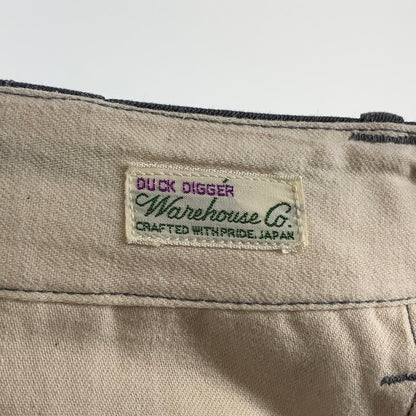 【中古品】【メンズ】 WAREHOUSE ウエアハウス DUCK DIGGER チノショートパンツ ハーフパンツ ボトムス 156-260922-gm-10-fuzh サイズ：30 カラー：グレー 万代Net店