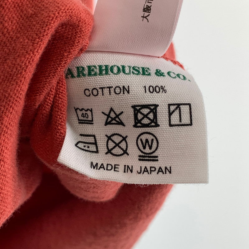 【中古美品】【メンズ】 WAREHOUSE ウエアハウス LOT YP126S-1 I NEED ALL THE FRIEND CHARLIE BROWN VINTAGE PEANUTS 半袖Tシャツ 145-260922-gm-07-fuzh サイズ：S カラー：レッド 万代Net店