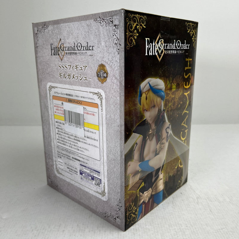 【中古美品】 未開封 Fate Grand Order SSSフィギュア ギルガメッシュ フェイト フィギュア ※箱傷みあり 052-260929-io-66-fuzh 万代Net店