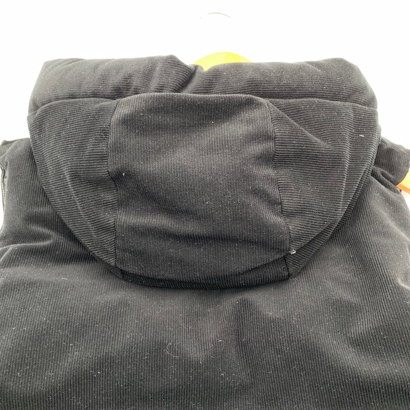 【中古品】【メンズ】 WOOLRICH ウールリッチ DOWN VEST ダウンベスト BLACK.コーデュロイ/SIZE:USA:S 146-260909-io-05-fuzh カラー：ブラック 万代Net店