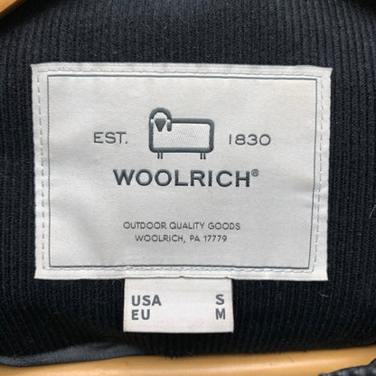 【中古品】【メンズ】 WOOLRICH ウールリッチ DOWN VEST ダウンベスト BLACK.コーデュロイ/SIZE:USA:S 146-260909-io-05-fuzh カラー：ブラック 万代Net店