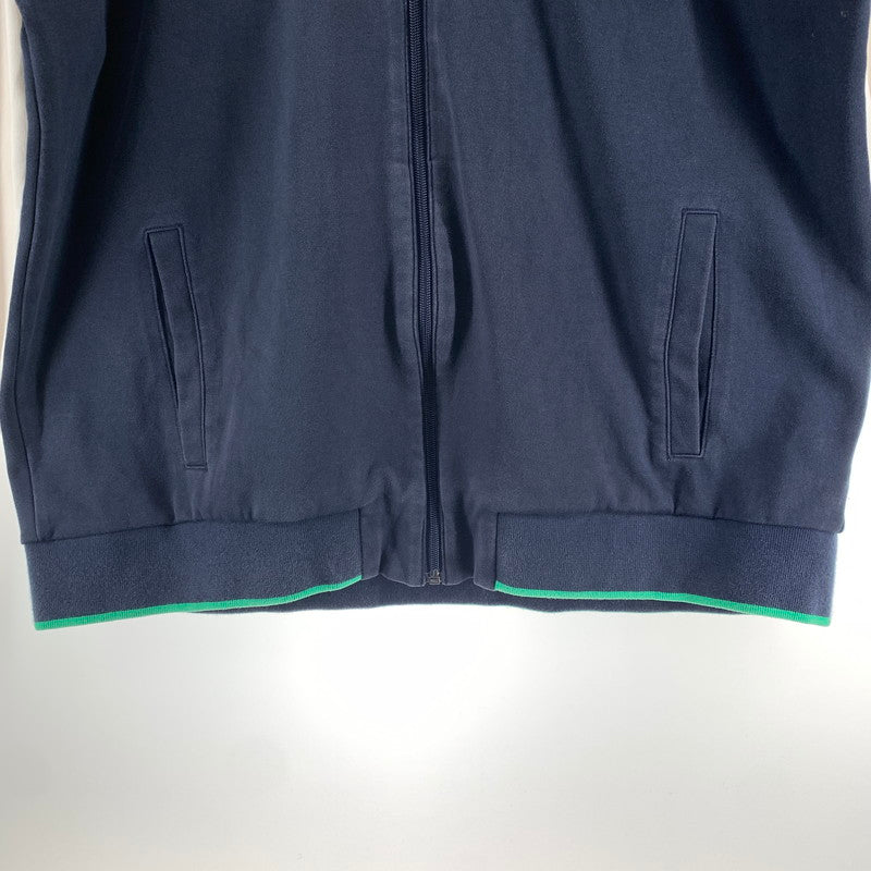 【中古品】【メンズ】 CALVIN KLEIN カルバンクライン ZIP PARKA ジップ パーカー トップス 長袖 古着 141-261009-mh-06-fuzh サイズ：XL カラー：ネイビー・ホワイト・グリーン 万代Net店