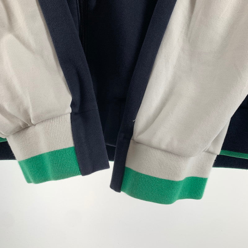 【中古品】【メンズ】 CALVIN KLEIN カルバンクライン ZIP PARKA ジップ パーカー トップス 長袖 古着 141-261009-mh-06-fuzh サイズ：XL カラー：ネイビー・ホワイト・グリーン 万代Net店