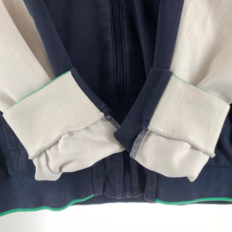 【中古品】【メンズ】 CALVIN KLEIN カルバンクライン ZIP PARKA ジップ パーカー トップス 長袖 古着 141-261009-mh-06-fuzh サイズ：XL カラー：ネイビー・ホワイト・グリーン 万代Net店