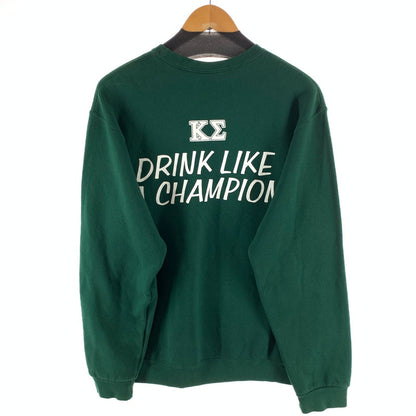 【中古品】【メンズ】 RUSSELL ATHLETIC CREW NECK TRAINER ラッセルアスレチック クルーネックスウェット 古着 145-261018-gm-12-fuzh サイズ：M カラー：グリーン 万代Net店