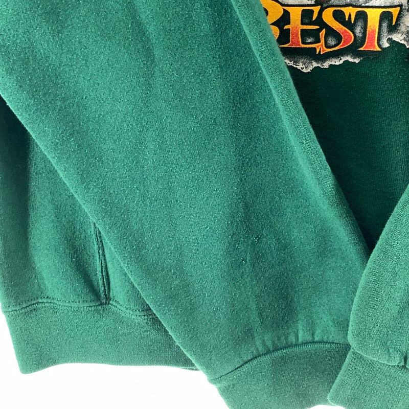 【中古品】【メンズ】 RUSSELL ATHLETIC CREW NECK TRAINER ラッセルアスレチック クルーネックスウェット 古着 145-261018-gm-12-fuzh サイズ：M カラー：グリーン 万代Net店