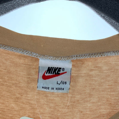 【中古品】【メンズ】 NIKE ナイキ SS TEE 半袖Tシャツ 90s カットソー 古着 145-260923-gm-06-fuzh サイズ：L カラー：オレンジ イエロー 万代Net店