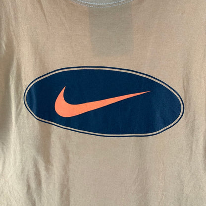 【中古品】【メンズ】 NIKE ナイキ SS TEE 半袖Tシャツ 90s カットソー 古着 145-260923-gm-06-fuzh サイズ：L カラー：オレンジ イエロー 万代Net店