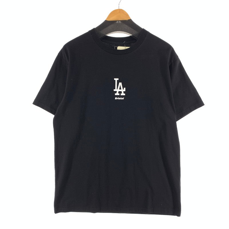 【中古品】【メンズ】 F.C.REAL BRISTOL FCRB-212115 B&W TEAM TEE エフシーレアルブリストル 半袖Tシャツ カットソー 142-260921-gm-14-fuzh サイズ：XL カラー：ブラック 万代Net店