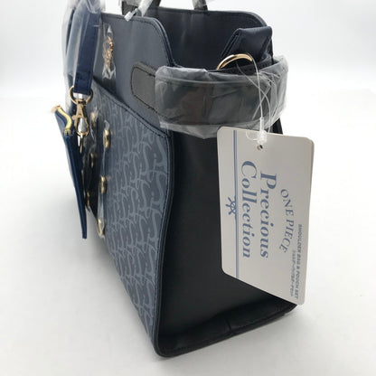 【中古美品】【メンズ】 ONE PIECE Precious Collection ワンピース サンジ ショルダーバッグ ポーチ セット カバン 188-261013-vt-92-fuzh カラー：ブルー 万代Net店