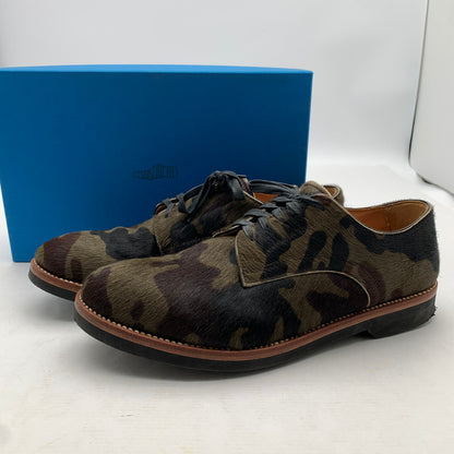 【中古品】【メンズ】 HIROSHI TSUBOUCHI ヒロシツボウチ HT0-DA03 牛毛付カモフラグッドイヤー カモ柄/ハラコ/SIZE:8.5 シューズ 箱付き 靴 ※使用感あり・箱傷み・カビ臭あり 164-260908-io-01-fuzh 万代Net店