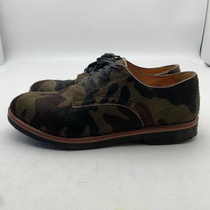 【中古品】【メンズ】 HIROSHI TSUBOUCHI ヒロシツボウチ HT0-DA03 牛毛付カモフラグッドイヤー カモ柄/ハラコ/SIZE:8.5 シューズ 箱付き 靴 ※使用感あり・箱傷み・カビ臭あり 164-260908-io-01-fuzh 万代Net店