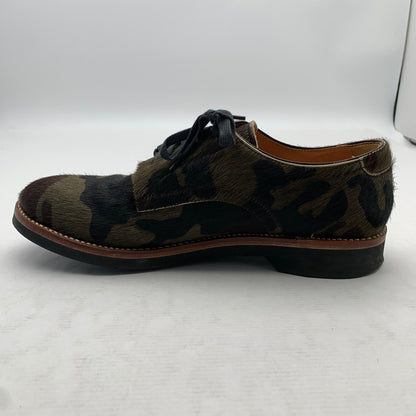 【中古品】【メンズ】 HIROSHI TSUBOUCHI ヒロシツボウチ HT0-DA03 牛毛付カモフラグッドイヤー カモ柄/ハラコ/SIZE:8.5 シューズ 箱付き 靴 ※使用感あり・箱傷み・カビ臭あり 164-260908-io-01-fuzh 万代Net店