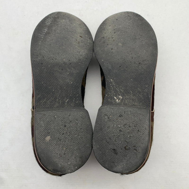 【中古品】【メンズ】 HIROSHI TSUBOUCHI ヒロシツボウチ HT0-DA03 牛毛付カモフラグッドイヤー カモ柄/ハラコ/SIZE:8.5 シューズ 箱付き 靴 ※使用感あり・箱傷み・カビ臭あり 164-260908-io-01-fuzh 万代Net店