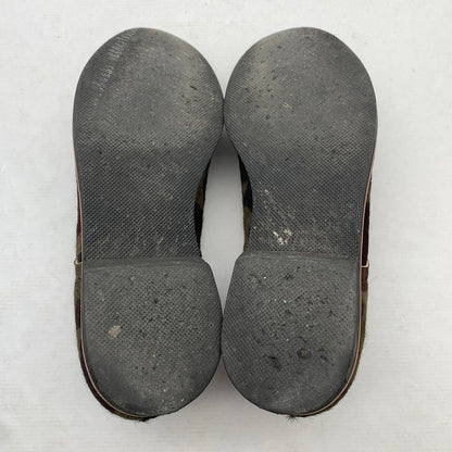 【中古品】【メンズ】 HIROSHI TSUBOUCHI ヒロシツボウチ HT0-DA03 牛毛付カモフラグッドイヤー カモ柄/ハラコ/SIZE:8.5 シューズ 箱付き 靴 ※使用感あり・箱傷み・カビ臭あり 164-260908-io-01-fuzh 万代Net店