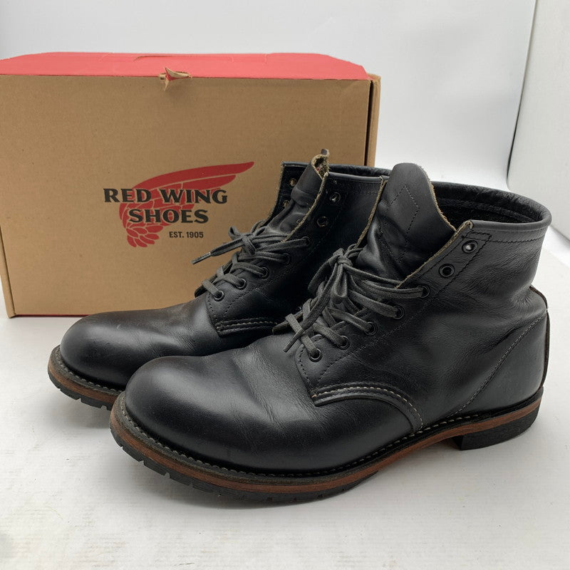 【中古品】【メンズ】 REDWING レッドウィング 9014 BECKMAN BOOTS BLACK/SIZE:10 箱付属 靴 ※箱破れあり 164-260908-io-14-fuzh 万代Net店