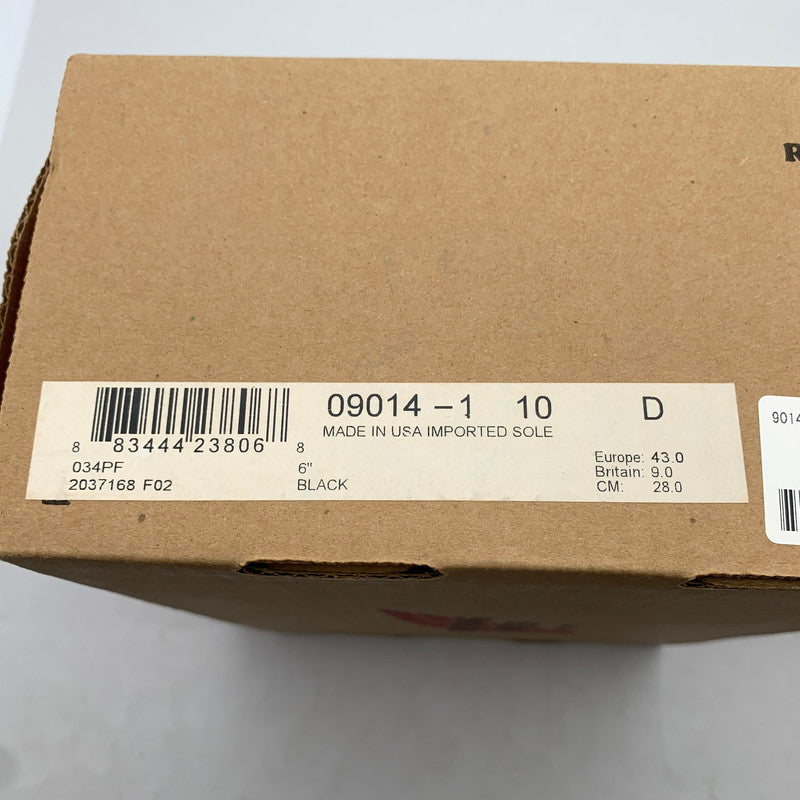 【中古品】【メンズ】 REDWING レッドウィング 9014 BECKMAN BOOTS BLACK/SIZE:10 箱付属 靴 ※箱破れあり 164-260908-io-14-fuzh 万代Net店