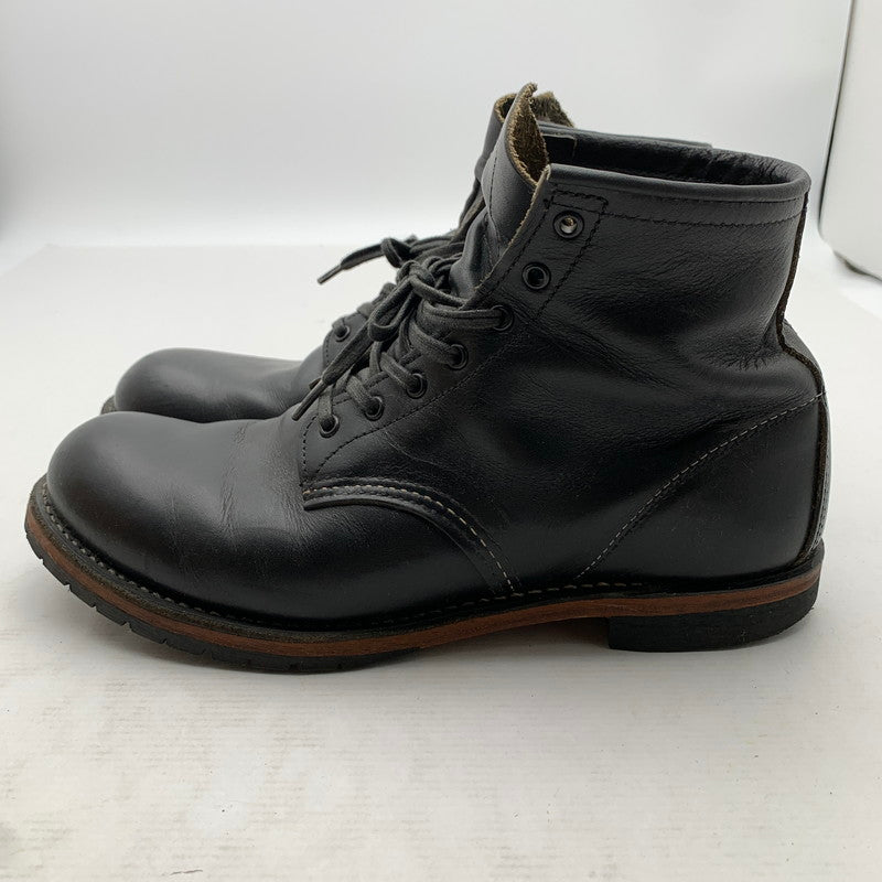 【中古品】【メンズ】 REDWING レッドウィング 9014 BECKMAN BOOTS BLACK/SIZE:10 箱付属 靴 ※箱破れあり 164-260908-io-14-fuzh 万代Net店