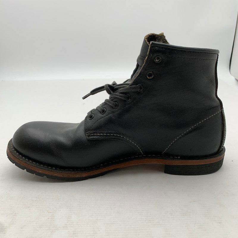 【中古品】【メンズ】 REDWING レッドウィング 9014 BECKMAN BOOTS BLACK/SIZE:10 箱付属 靴 ※箱破れあり 164-260908-io-14-fuzh 万代Net店