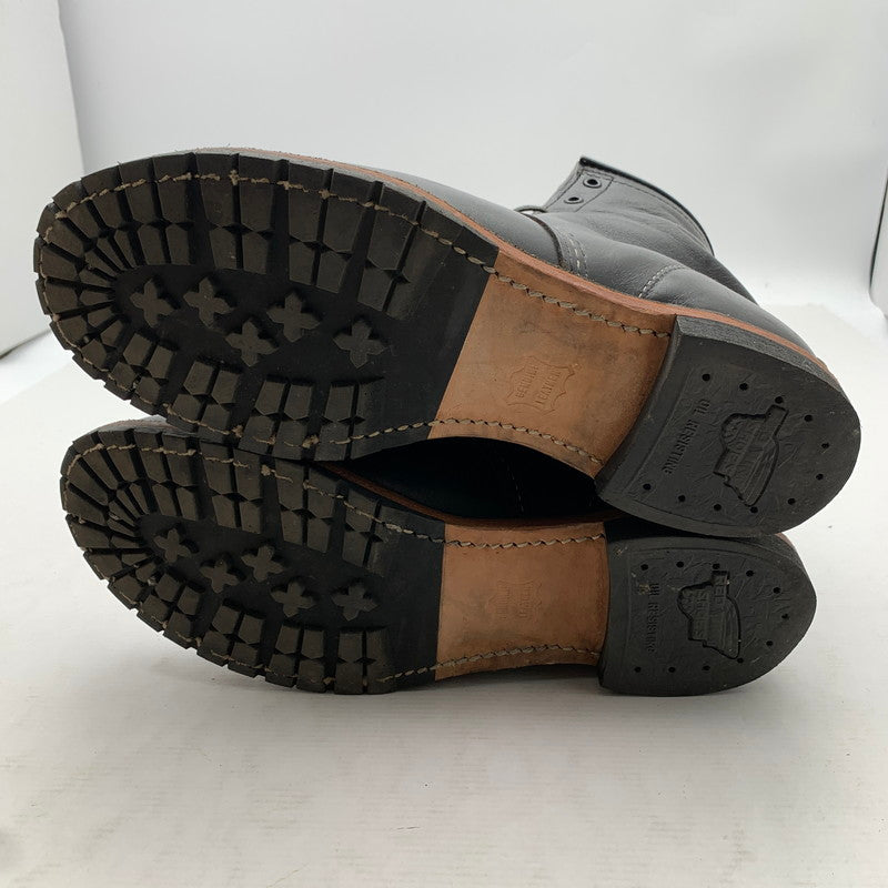 【中古品】【メンズ】 REDWING レッドウィング 9014 BECKMAN BOOTS BLACK/SIZE:10 箱付属 靴 ※箱破れあり 164-260908-io-14-fuzh 万代Net店