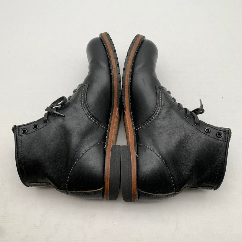【中古品】【メンズ】 REDWING レッドウィング 9014 BECKMAN BOOTS BLACK/SIZE:10 箱付属 靴 ※箱破れあり 164-260908-io-14-fuzh 万代Net店